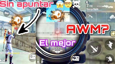 COMO ser el MEJOR con la AWM en free Fire serás imparable fácil