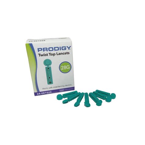 Lancetas Prodigy 28G Equipos Médicos y Medicamentos DELHERS S A