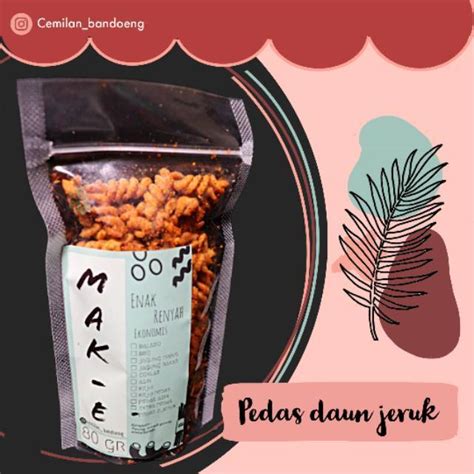 Jual Makaroni Spiral Makaroni Ulir Goreng Kriuk Kemasan Pouch R