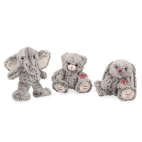 Grey prestige Stuffed elephant Noa - 24 cm (9.4 in)