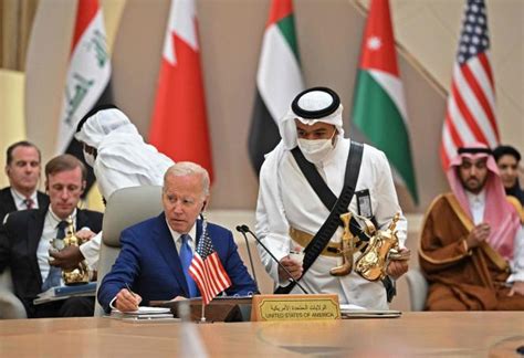 Summit In Jeddah Joe Biden Assures That The Us Will Remain Fully