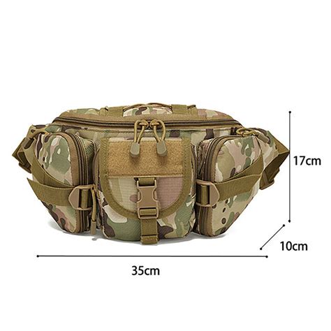 Borsa Marsupio Da Uomo Tattico Sportivo Militare A Molle Grande