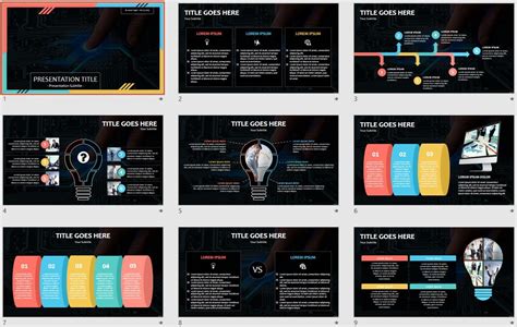 Circuit Board PowerPoint #107562