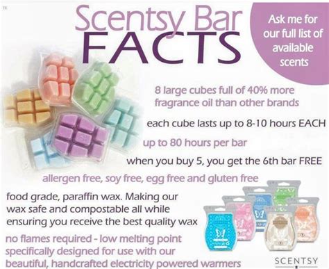 Scentsy Bar Facts