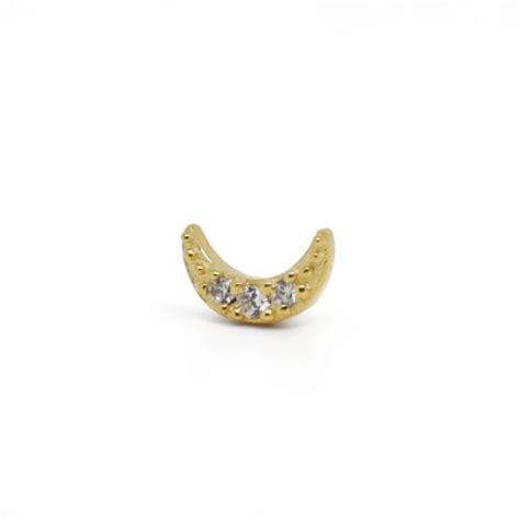 Tea Moon Plata bañada en Oro 18k Yanni Piercing Tienda Online de