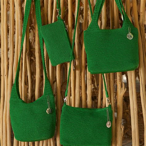 Leather Bags Hand Crocheted Bags And Accessories The Sak