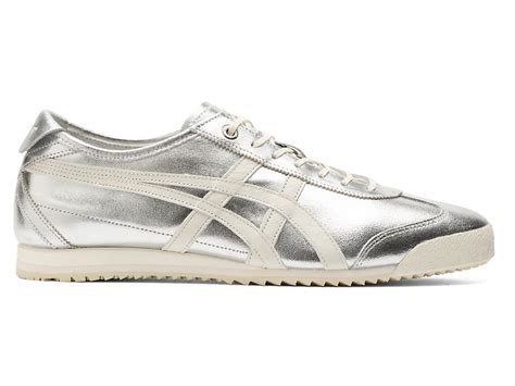 Mexico 66 Sd Unisex Pure Silvercream Unisex Shoes Onitsuka