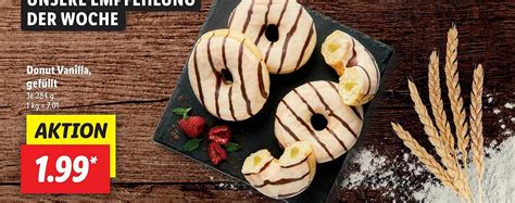 Donut Vanilla Gef Llt Angebot Bei Lidl Prospekte De