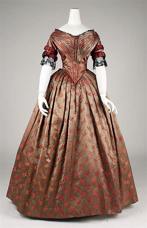 Silk Evening Dress Probably American The Met Vintage Elbise