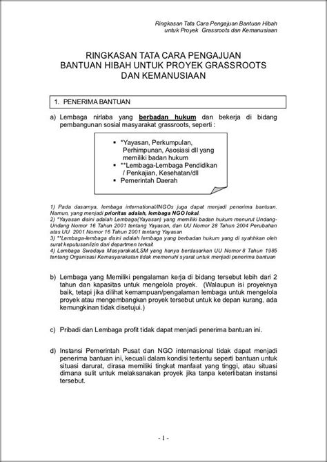 Contoh Surat Permohonan Bantuan Dana Untuk Orang Sakit Filetype Doc