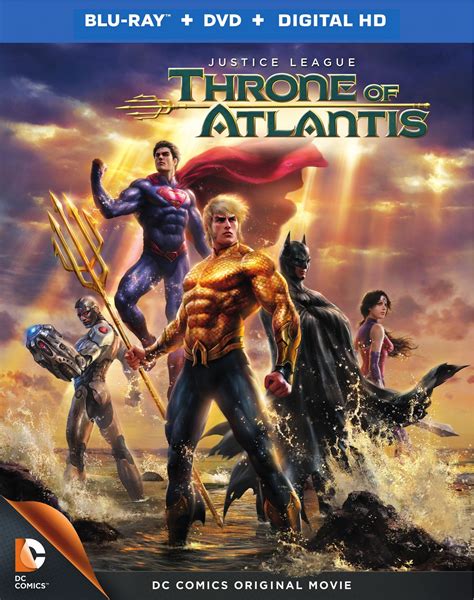 Review Justice League Throne Of Atlantis Animated Goes Deep The Beat