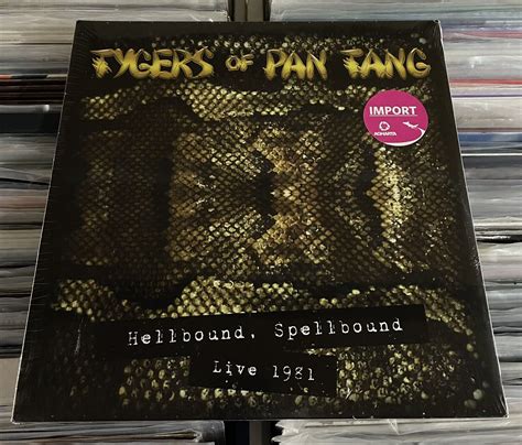 Tygers Of Pan Tang Live 1981 Hellbound Spellbound 2XLP On Vinyl