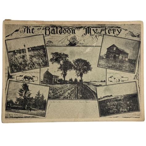 The Baldoon Mystery Wallaceburg ON Parry S Vintage