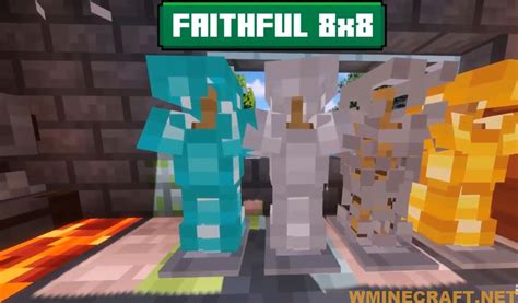 Faithful Resource Pack 1.19.2, 1.18.2 - Wminecraft.net