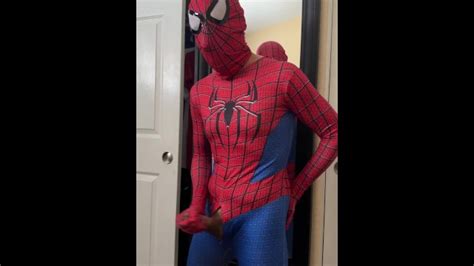 Cumshot In Spandex Superhero Costume 2 Of 2 Pornhub Gay