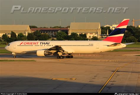 Hs Bkd Orient Thai Airlines Boeing Photo By Andre Giam Id