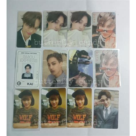 Official Photocard Kai Exo Peaches Kisses Smcu Kai Bite Kai Devil Kai