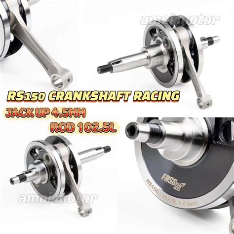 Rs Rsx Fasstek Eco Racing Crankshaft Jack Up Mm Mm Forged