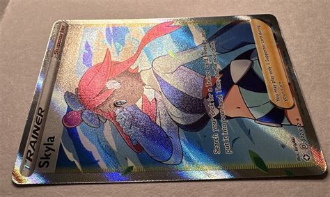 Pokemon Tcg Shining Fates Skyla Full Art Trainer Ultra Rare