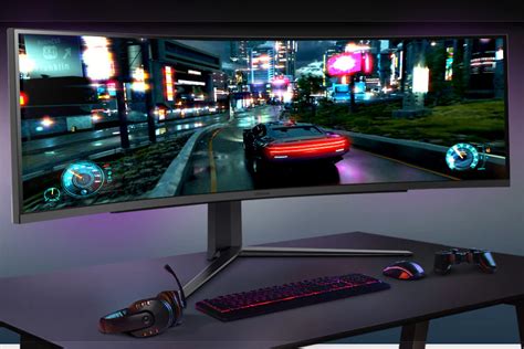 Lg Ultragear 49gr85dc B New 49 Inch Curved Gaming Monitor Showcased With 240 Hz Refresh Rate