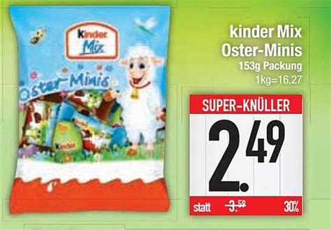 Kinder Mix Oster Minis Angebot Bei E Center Prospekte De