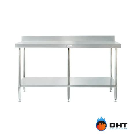 Simply Stainless SS02 7 2100 Work Bench With Splash Back 700 Series