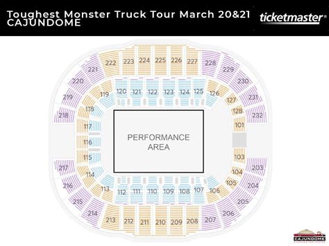 Carrier Dome Seating Chart Monster Jam | Elcho Table