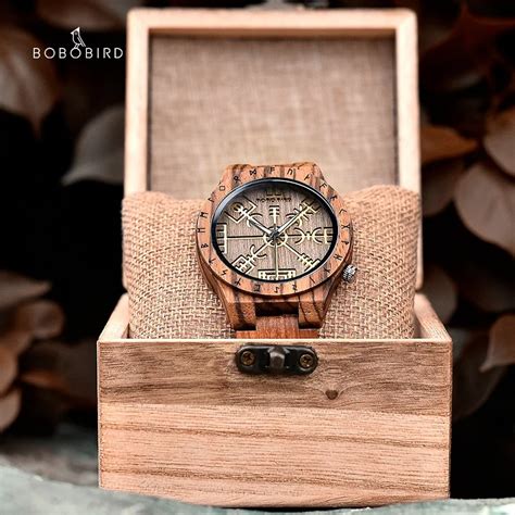 Montre Bois Viking Homme Vegvisir Horloge Test Et Avis