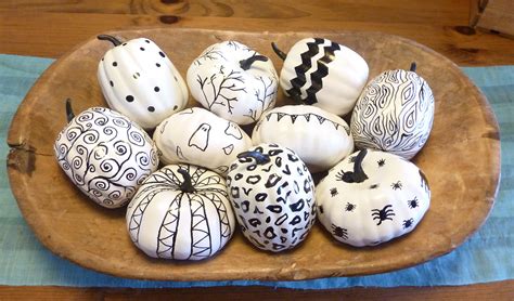 Hand Sketched Sharpie Pumpkins The Happy Housie