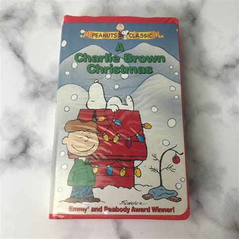 A Charlie Brown Christmas VHS 1996 Clamshell Case Peanuts Etsy