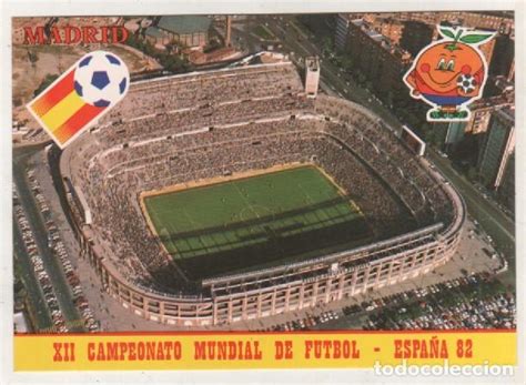 Postal Estadio Santiago Bernabeu Xii Campeonat Comprar Postales