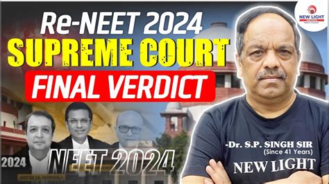 Supreme Court Final Verdict Re Neet Summary Of Today S Supreme