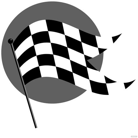 Checkered Flag Pattern Vector In Illustrator Svg  Eps Png