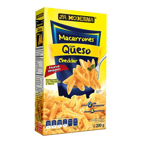 La Moderna Macarrones Con Queso G