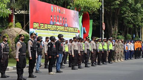 Wakil Bupati Bojonegoro Pimpin Apel Gelar Pasukan Operasi Lilin Semeru