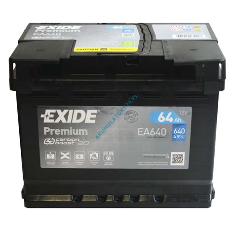 Exide Premium 64Ah 640A P EA640