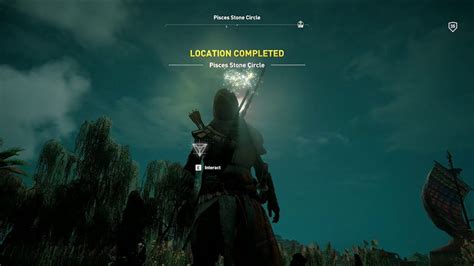 Assassin S Creed Origins Finding Pisces Stone Circle Youtube