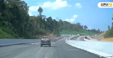 Penampakan Jalan Tol Ikn Akses Menuju Tempat Upacara Hut Ri Ke