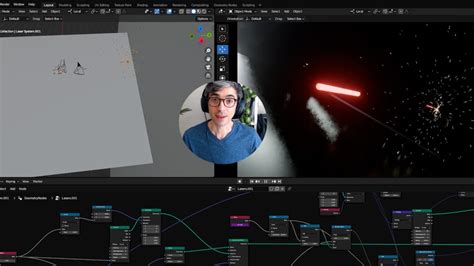BlenderNation On Twitter Earlier Today Lasers With Geometry Nodes