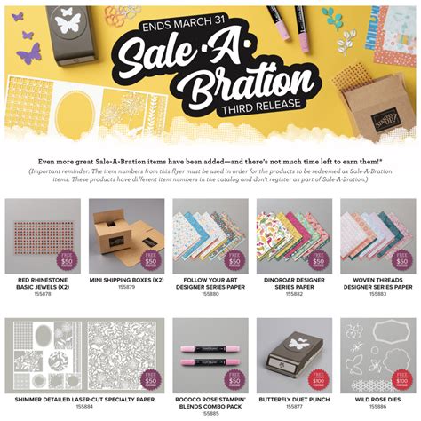 Stampin Up Announces Third Sale A Bration Release Stamped Sophisticates