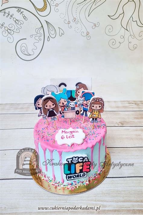 363BD Tort TOCA Life World Toca Boca Cake 7th Birthday Cakes Toca