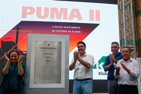 Klabin inaugura o projeto Puma II maior investimento privado do Paraná