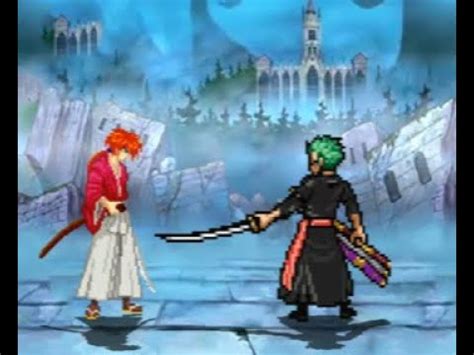 Rematch Himura Kenshin VS Roronoa Zoro Epic One Piece VS Rurouni