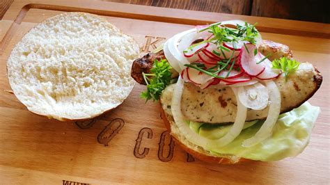 Weisswurst Burger Mit Bayrisch Kraut Der Weissbiersch Ttler Kay Ein