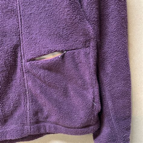 Horny Toad Womens Size L Plum 1 4 Zip Fleece Pullover Jacket Sweater