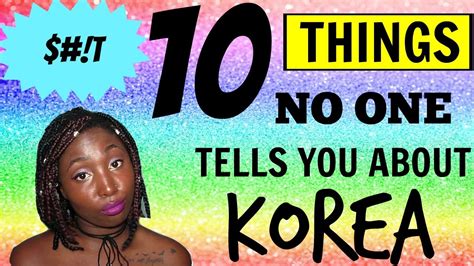 10 THINGS NO ONE TELLS YOU ABOUT KOREA!🙃 - YouTube