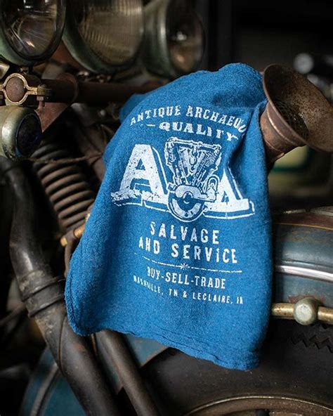 DOUBLE A BLUE SHOP RAGS – Antique Archaeology