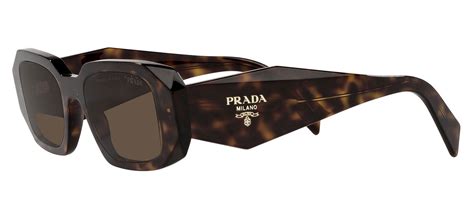 Prada PR17WS Sunglasses Tortoise Brown Tortoise Black