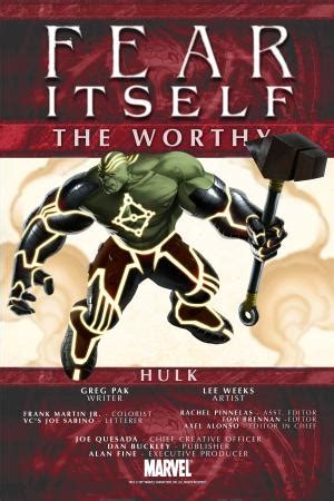 Fear Itself The Worthy 2011 5 Comic Issues Marvel