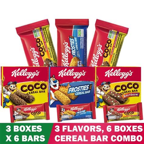 Jual Kellogg S Cereal Bar Chocolate Rainbow Frosties Singapore Shopee